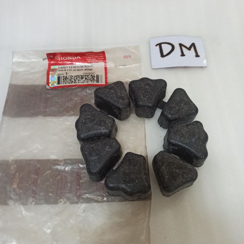 Karet tromol karet damper seat wheel CBR 150 Verza 06410-KSP-900 Asli Original Honda