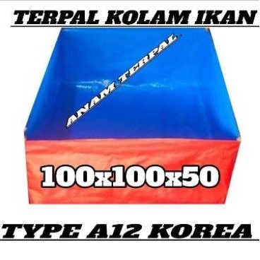 TERPAL KOLAM 100X100X50