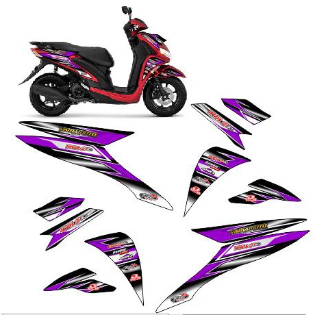 promo  STRIPING YAMAHA FREEGO STICKER MOTOR FREEGO LIST STRIPING FREEGO DECAL FREEGO YAMAHA FREEGO