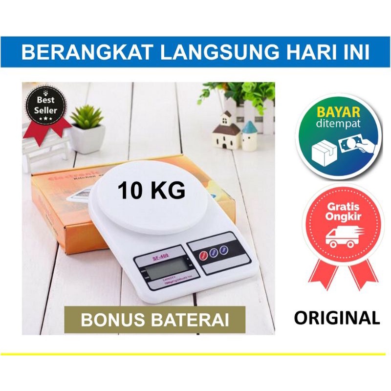 Timbangan Dapur digital timbangan kue 10kg