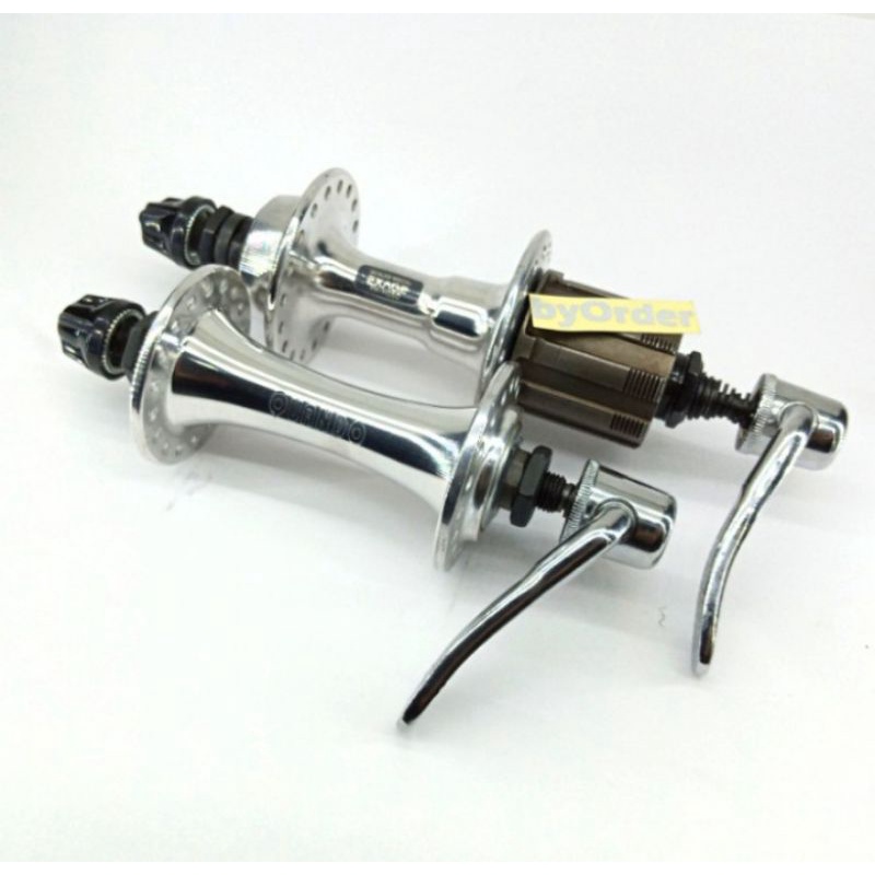 HUB FREEHUB 36 HOLE SHIMANO DAN TAIWAN FRONT EXAGE JAPAN REAR NOS