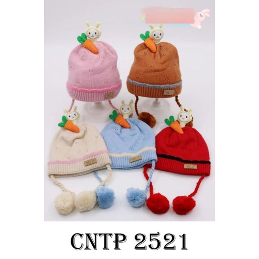 Topi Rajut Rabbit Food (TP-RRB)