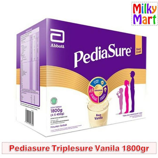 

[[BISA COD]] Pediasure Triplesure Vanila 1800 gr 1800gr SPECIAL Kode 88