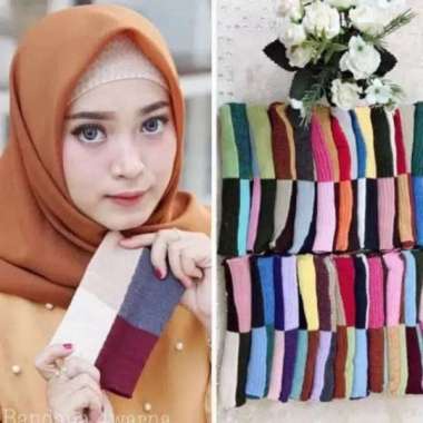 Dalaman Krudung Rajut 4 Warna Premium/Ciput Rajut 4 Warna