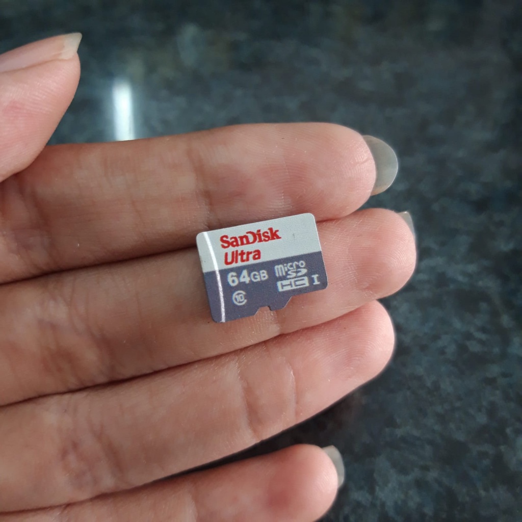 Micro SD Sandisk 64GB Memori HP 64GB Second