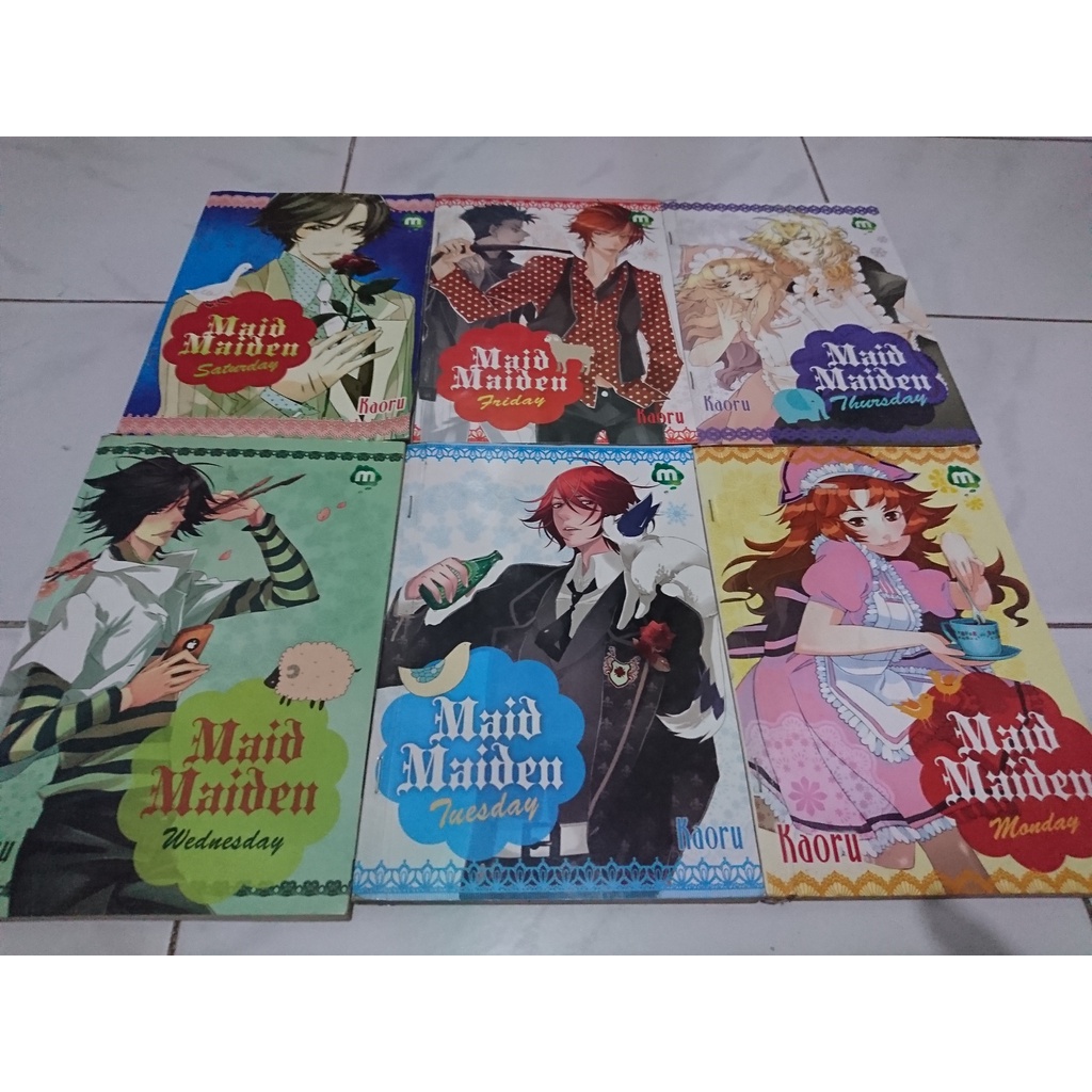 Komik Maid Maiden 6 buku - Kaoru
