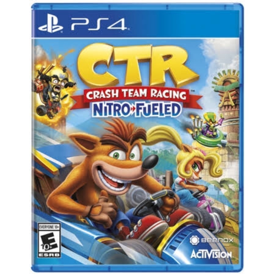 PS4 Game CTR Crash Team Racing Nitro Fueled