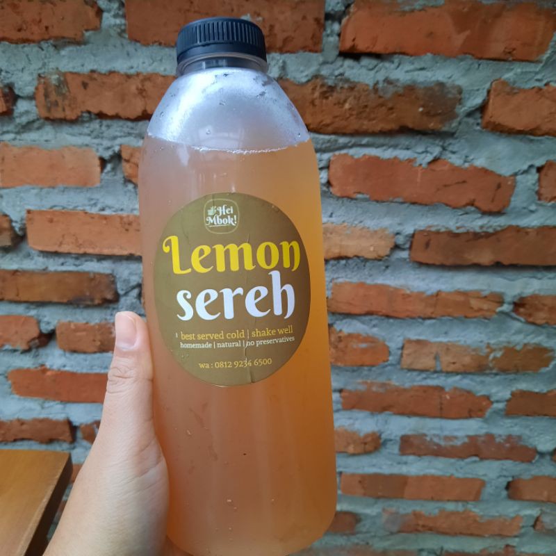 

Lemon Sereh Heimbok! 1 Liter