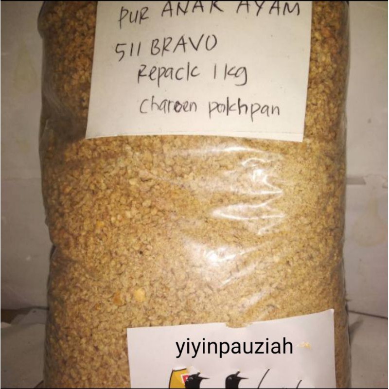 pur anak ayam 511 bravo pur ecer kiloan merk 511 bravo