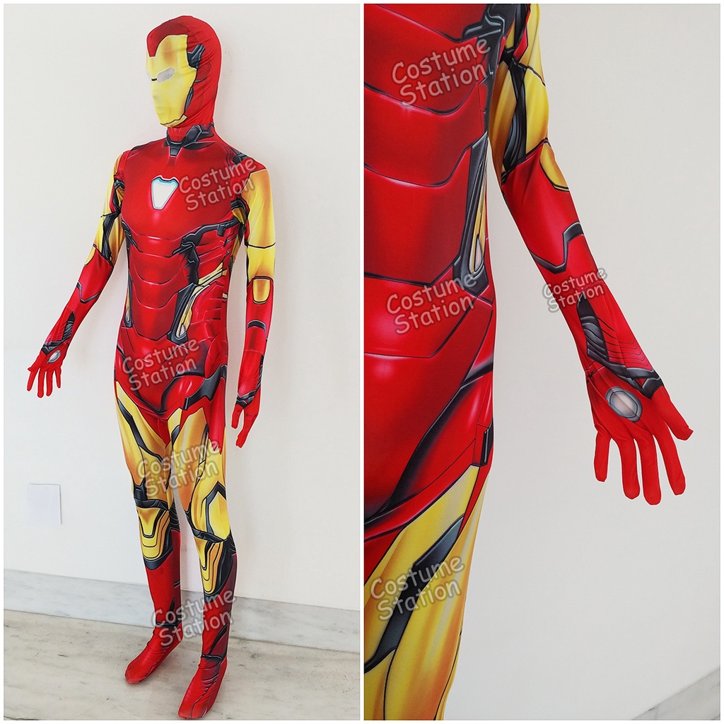 Kostum Iron Man / Costume Superhero Marvel Avengers dewasa