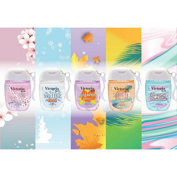 [PARFUM COLOGNE GEL] [36ML] Parfum Victoria Teens Cologne Gel 36 Ml | Spring Blossom | Winter Magic | Summer Breeze_Cerianti