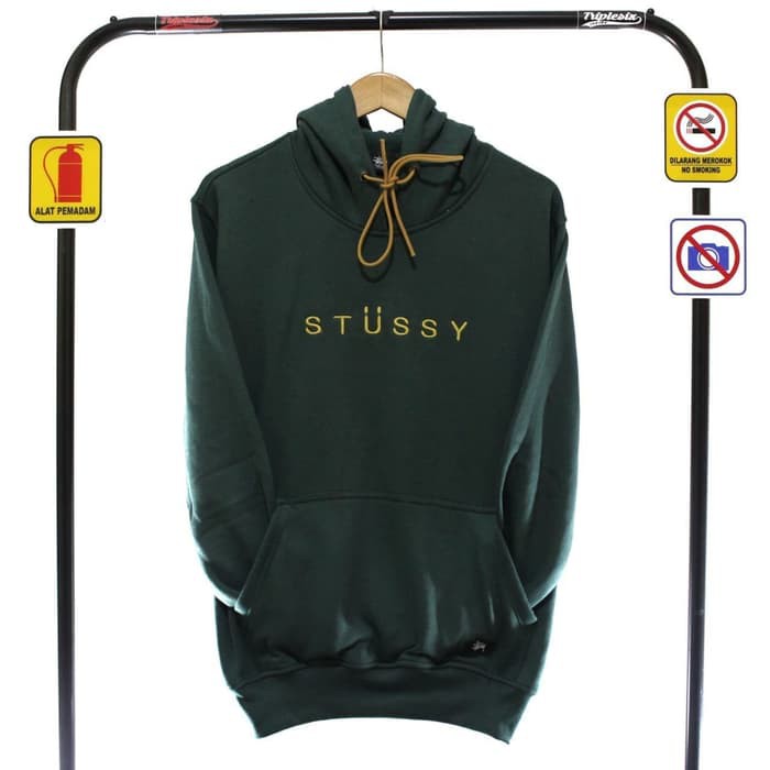 Oblong hoodie stussy bordir sweater