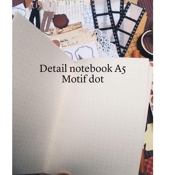 

[KODE DCYSH] Journal kit lengkap journaling kit vintage untuk bullet journaling sticker lucu scrapbook notebook