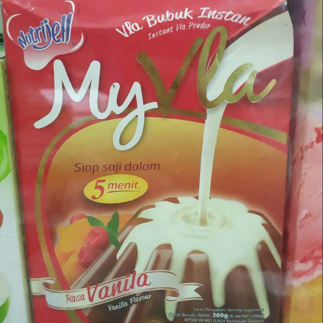 

Vla bubuk instan My Vla rasa Vanilla