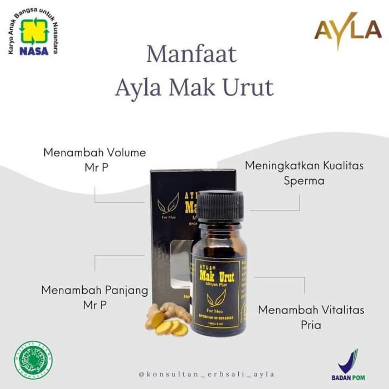 Minyak Mak Urut Ayla