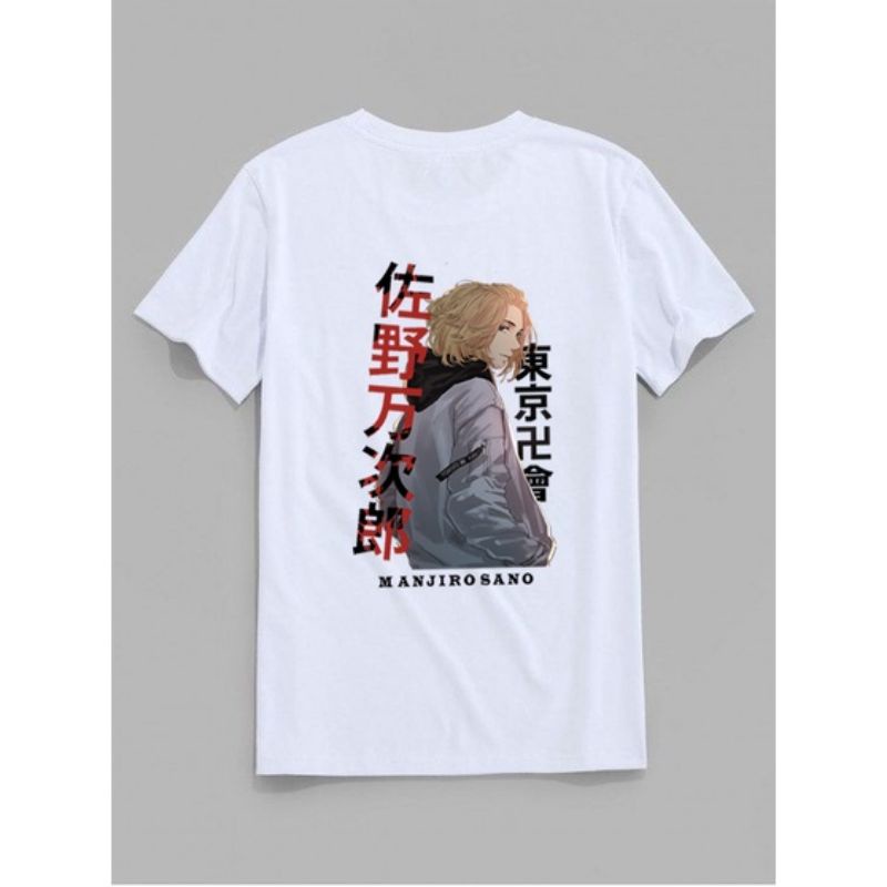 Kaos tshirt Mikey Sano manjiro tokyo revengers Distro