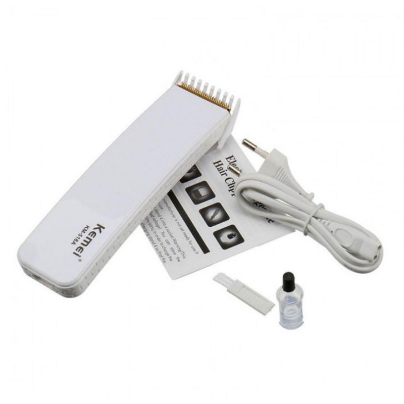 Alat Cukur Rambut Kemei KM-518A // PORTABLE Profesional Clipper // Rechargeable Hair Clipper