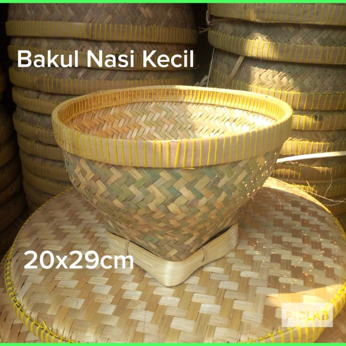 Bakul Nasi Bambu Kecil
