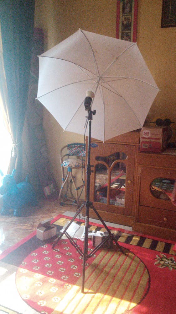 Promo Ramadhan Lightstand + Single Lamp Holder + Payung Putih