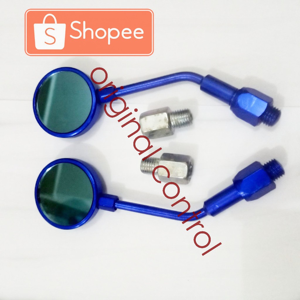 Spion bulat kecil spion keropi Biru Doker UNIVERSAL