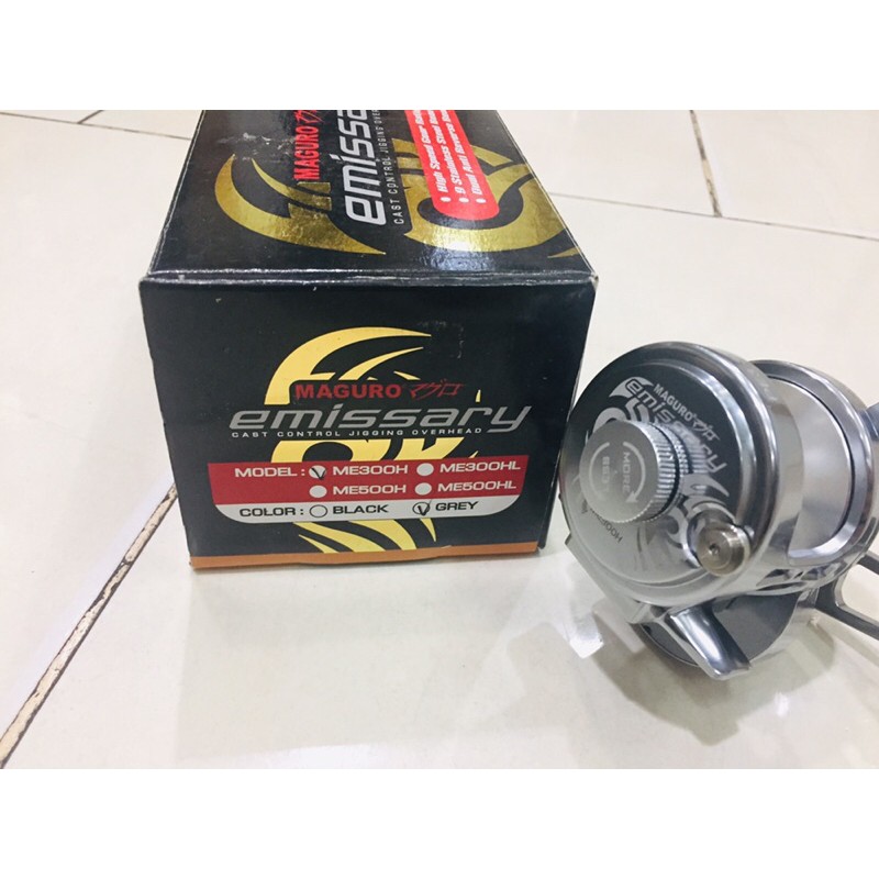 Reel overhead maguro emissary 300H