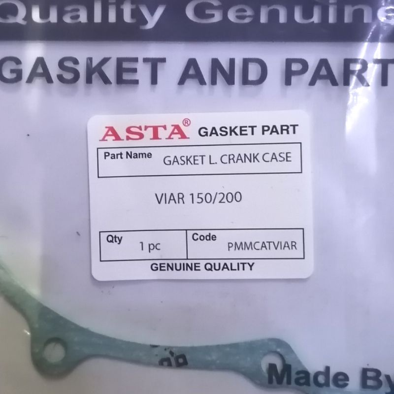 Paking perpak gasket magnet magnit viar 150 200