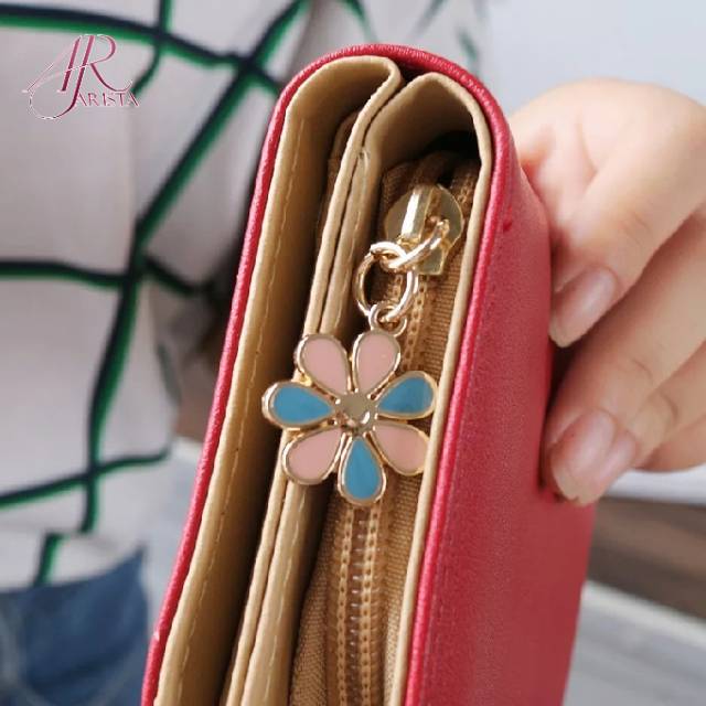 DOMPET WANITA MINI FLOWER - dompet lipat wanita