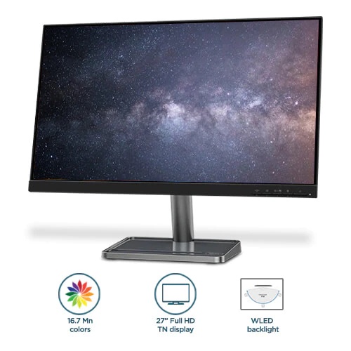 Monitor LED Lenovo L27i-30 27&quot; IPS 1080p 75Hz HDMI VGA Eye Caring