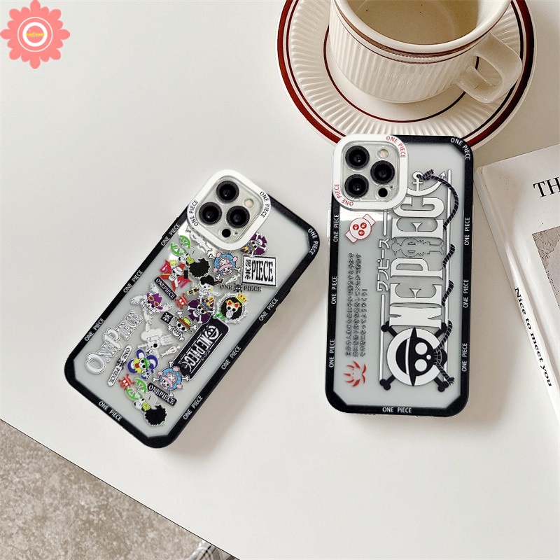 Soft Case TPU Motif Kartun One Piece Untuk Samsung A23 A22 A52S A03S A13 A12 A03 Core A73 A32 A53 A30S A11 A02 M02 M02 A33 A51 A52 A20S A10 M21S M21S M21