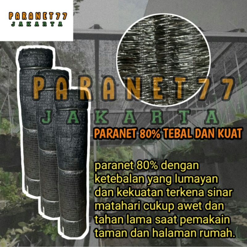 [GRADE A]paranet 80% (eceran)  lebar 3m tebal