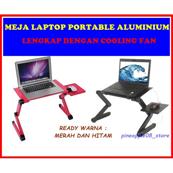 Meja Laptop Portable / Laptop / Meja Laptop / Portable / Meja Laptop Murah / Meja Lipat / Promo