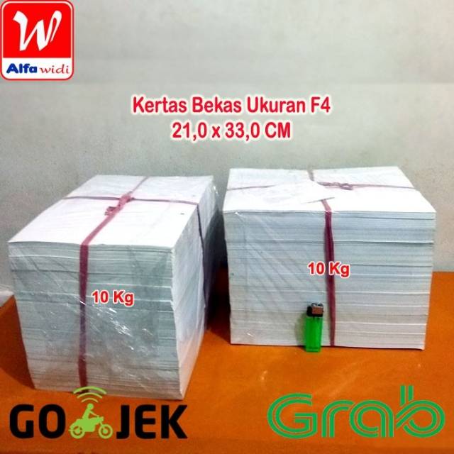 

Kertas Bekas Ukuran F4 SATU SISI MASIH KOSONG