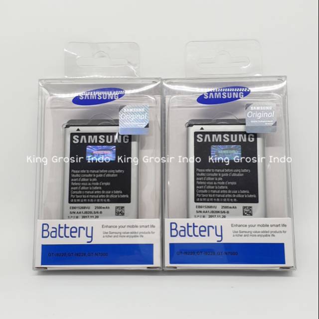 dc88 - Baterai Samsung Note Note1 I9220 N7000 Original 100% Battery Batre