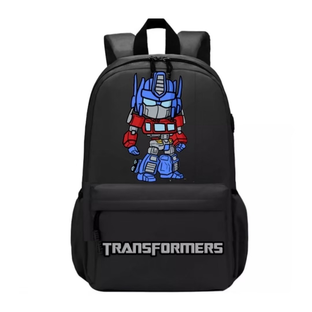 Backpack School Children Ransel Anak sekolah Karakter Robot TRANSFORMER 4893 BISA COD