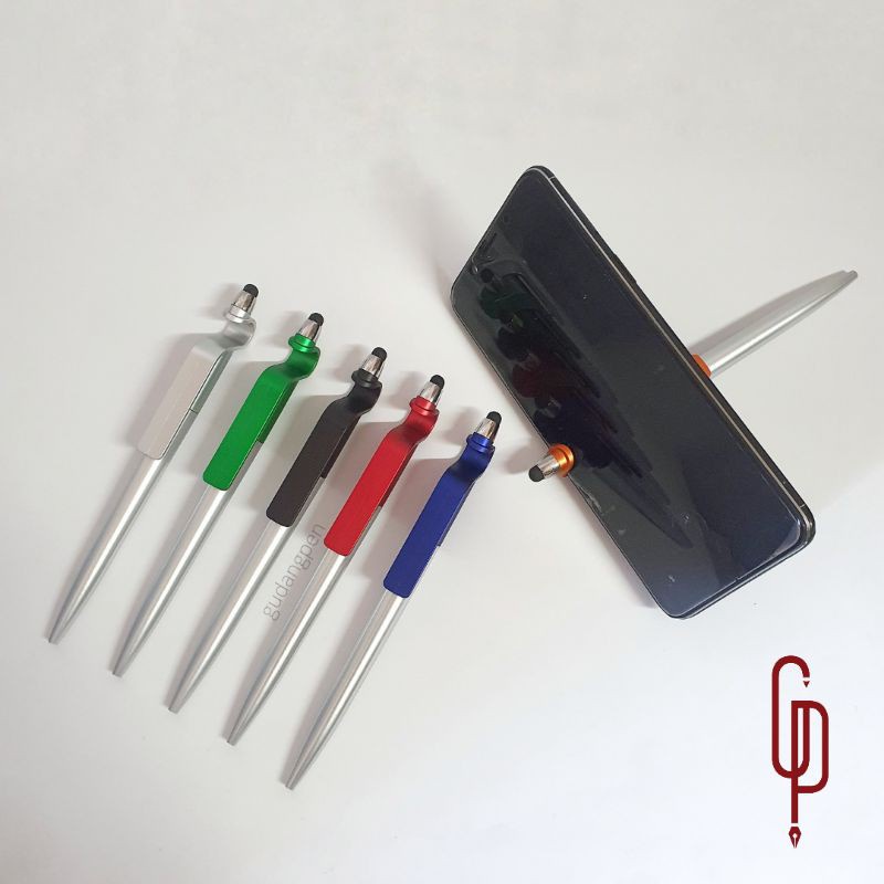 

Pulpen Plastik Souvenir Stylus 3 in 1 + sablon