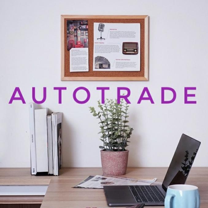 

BI-SILQUE CORK PIN BOARD / PAPAN MADING KAYU FIBRE 40X30CM SERBAGUNA