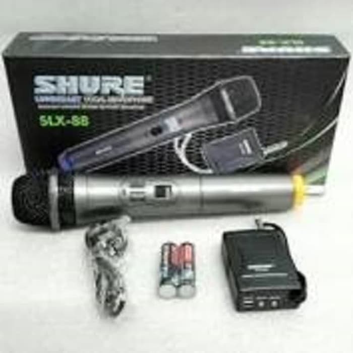 Shure Mic Microphone Single Wireles SLX-88 Suara Jernih