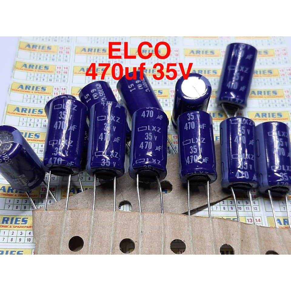 ELCO 470uf 35v MURAH