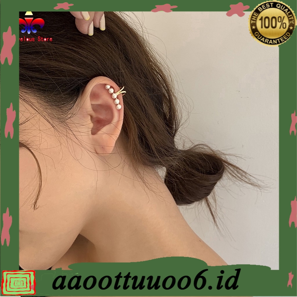 1 Pc Sederhana Mutiara Earclip Korea New Fashion Telinga Tulang Klip Perhiasan Aksesori #261141322