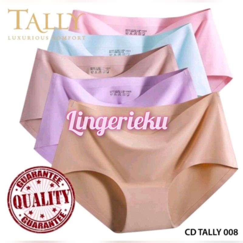 Tally 008 CD Celana Dalam Wanita Seamless Tanpa Jahitan Size M L XL XXL