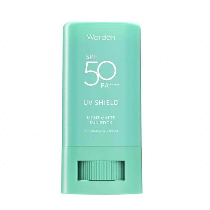 WARDAH UV SHIELD SPF 50 PA++++|Light matte sun stick ( hijau)