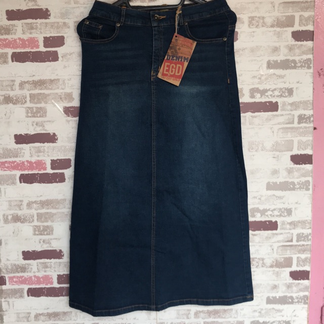 Rok Jeans EXIT KIDS (melar) S,M,L, (karet belakang)