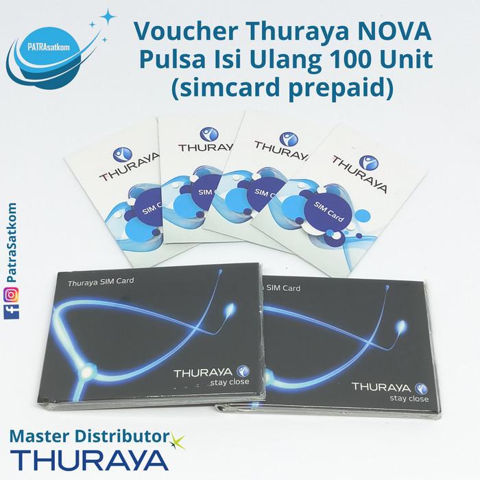 Satelit [Promo] Voucher Pulsa Thuraya Isi Ulang 100 Unit Telepon Satelit