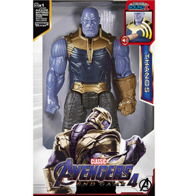 Action Figure Avengers With Box Large Size-Thanos Ungu