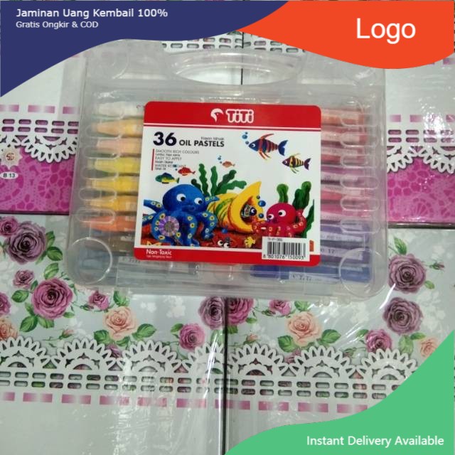 

Termurah Krayon TITI Isi 36 Warna / Crayon Titi 36 termurah