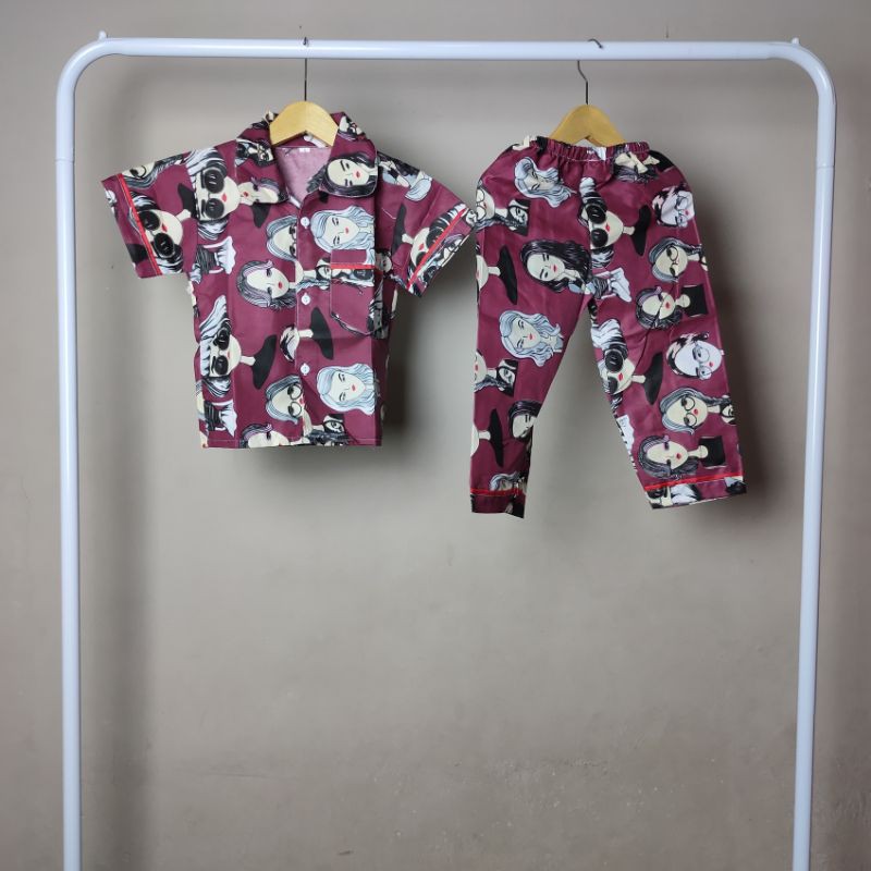 Piyama Anak Umur 1-6 Tahun Bisa Pilih Motif