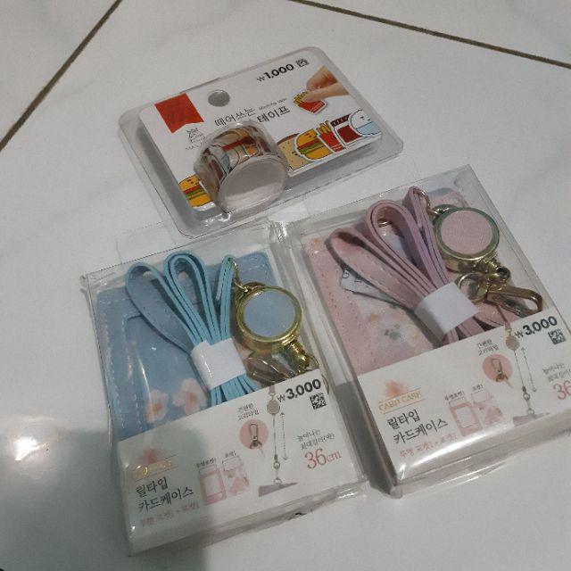 Daiso Korea Wooden Tableware Set Dan Barang2 Daiso Lainnya
