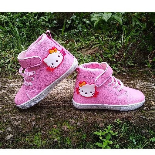 sepatu sneaker boots anak motif kartun KTY 26-30