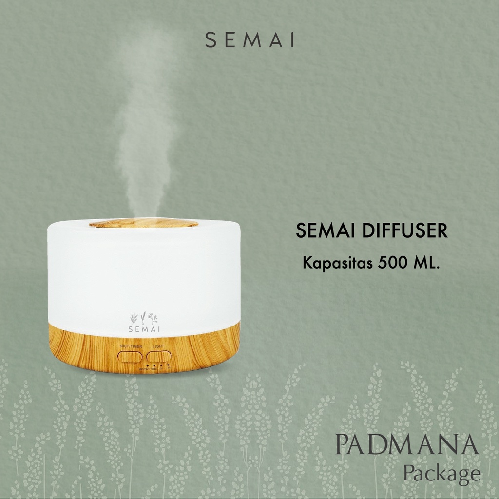 Paket Padmana SEMAI Essential Oil Diffuser