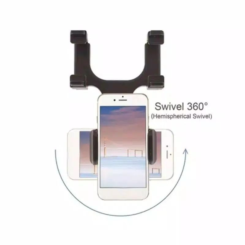 HOLDER HP MOBIL UNIVERSAL SPION REAR VIEW MIRROR MOUNT CAR